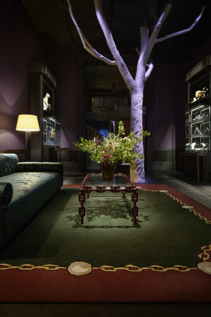 ljussättning av showroom