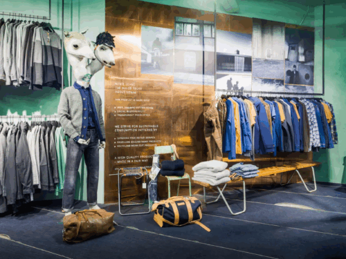 Exponering av varor i butik