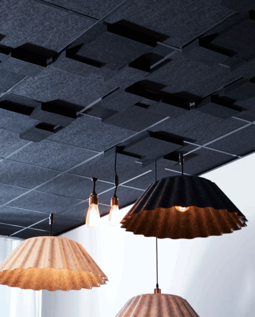 ljudabsorbent butikstak