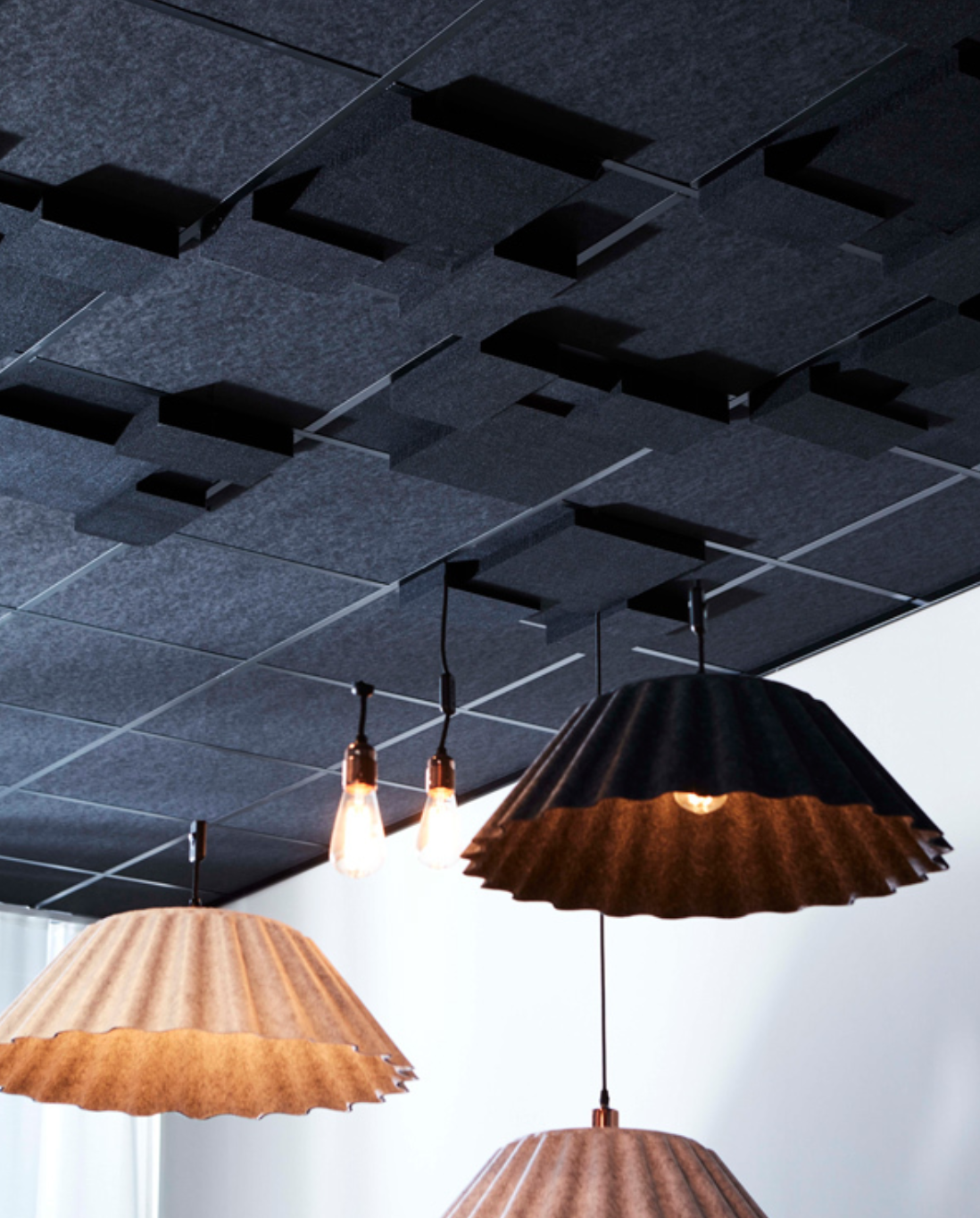 ljudabsorbent butikstak